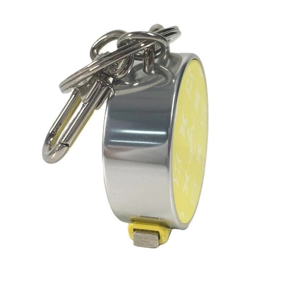 LOUIS VUITTON MP3111 Monogram Porte Cles Meter Meter Tape Measure Key Holder - Picture 5 of 11